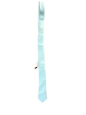 NWT Light Blue Skinny Satin Tie